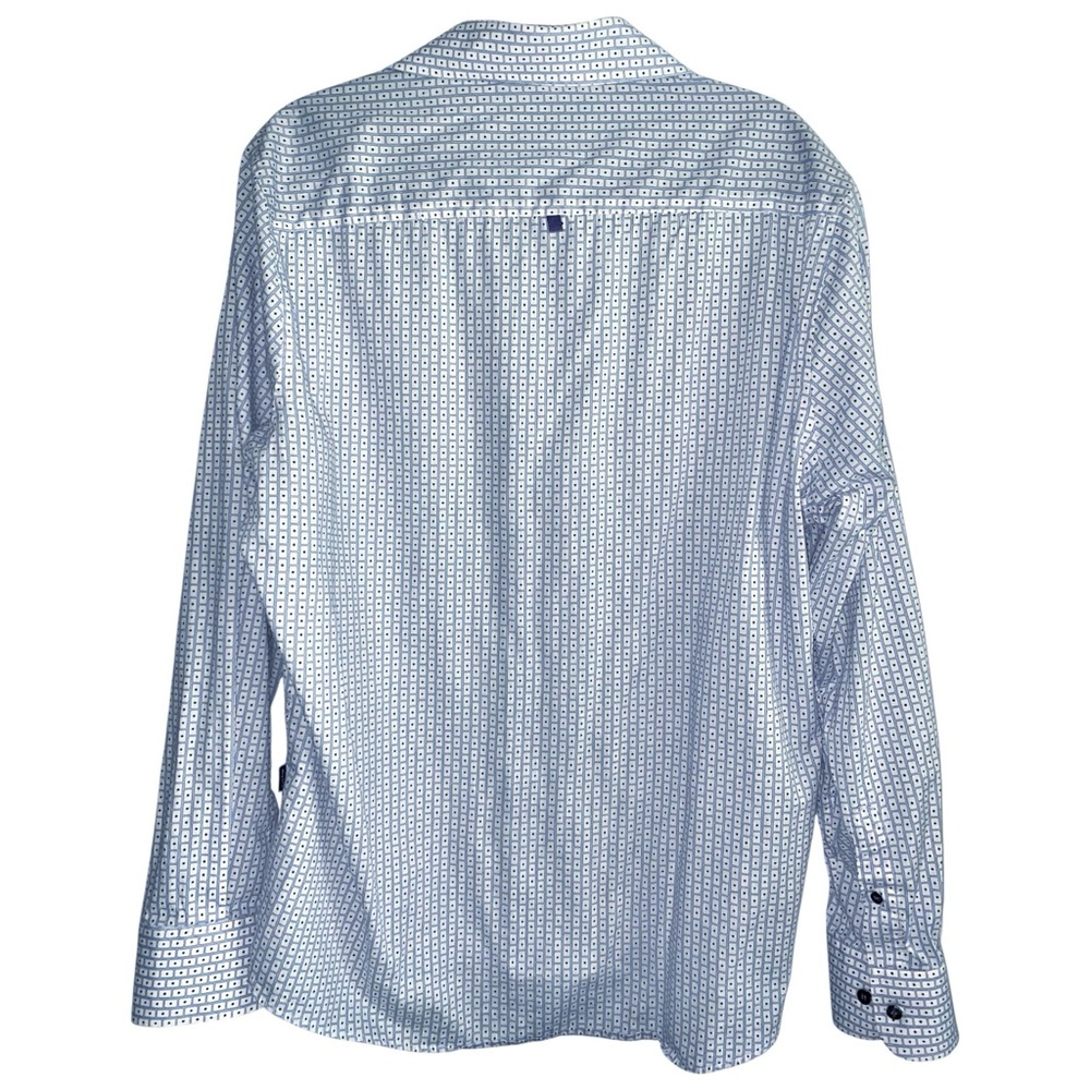 STONE ROSE ☆ Playing Cards Print Long Sleeve Button Up Shirt - Picture 5 of 7
